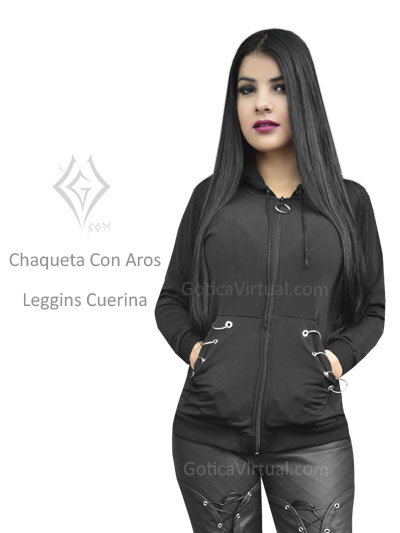 chaqueta con aros leggins cuerina loja esmeralda buso sweater hoodie quito ecuador mayorista tienda online